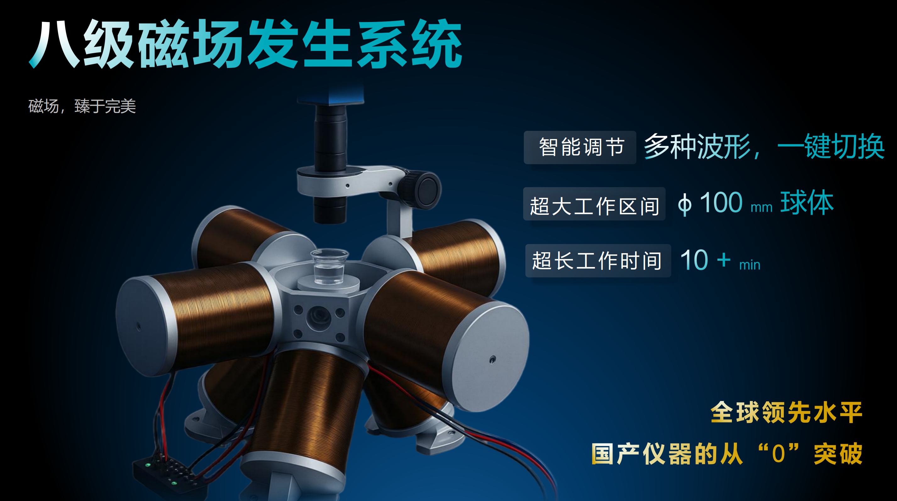 Mag-8 八极磁场发生器产品图